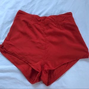 Urban Outfitters Red Shorts